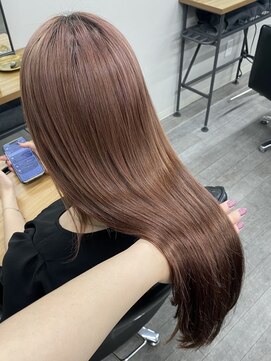 コード 四条河原町駅店(CHORD) ピンクブラウン/ブリーチ履歴/韓国風/髪質改善トリートメント