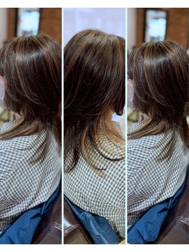 リコ 海老名2号店(Lico) 細めハイライトでつくる立体感ブラウン