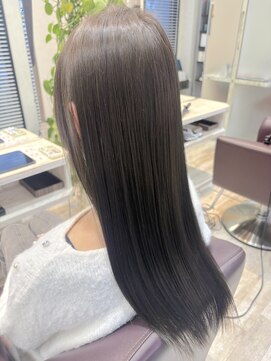 ブレスバイファースト 富谷店(Breath by first) 雨の日もサラサラ！髪質改善ストレートロング