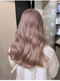 インナーカラー/トリートメント/デザインカラー/ペールピンク