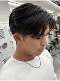 横浜西口ニュアンスパーマ毛流れセンターパートフェザーパーマ