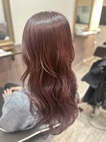 ヘアーサロン キー(Hair salon key) 深みワインレッド