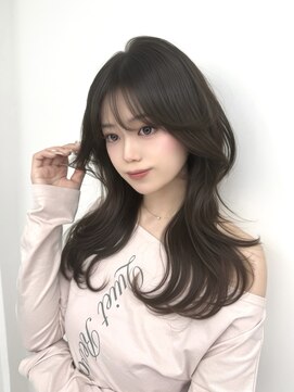 アマトウキョウスマートサロン(AMA TOKYO×Smart Salon) 韓国スタイル/ナチュラルくびれヘア_くびれ巻き_レイヤーカット