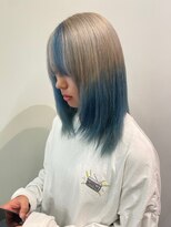 ニール 名古屋 伏見 丸の内(NEELU)&nbsp;【anzu】ルーツ×ワンポイントデザインカラー