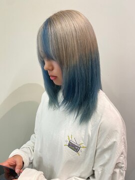 ニール 名古屋 伏見 丸の内(NEELU) 【anzu】ルーツ×ワンポイントデザインカラー