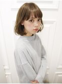 小顔大人ナチュラルボブ/20代/30代/40代/50代/60代/前髪あり