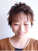 【ショートヘアで作るガーリーアレンジ】