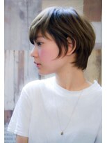 エイミー(Aimee)&nbsp;Aimee 透け感アイスグレージュ×こなれショート