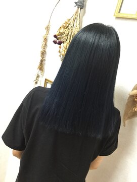 ヘアースタジオ ドゥドゥ(Hair Studio DoDo) ブルーブラック