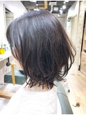 【ヘアレスキューカプラ】 外ハネエアリーボブ