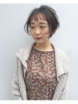 ノア ヘアデザイン 町田店(noa Hair Design) 抜け感×オン眉×ショート