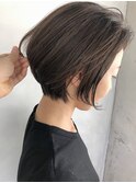 大人ショートボブ