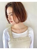 横顔も素敵なワンカールボブ【アフロート吉祥寺 緒方】