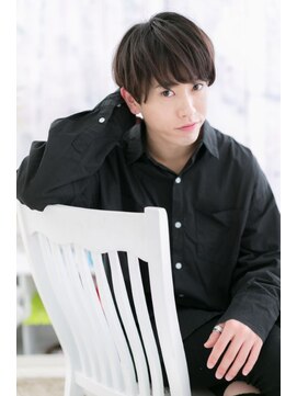 ミック ヘアアンドメイク アップ 駒込店(miq Hair&Make up) 前下がりのやわらかマッシュショート