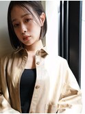 【NOUS】切りっぱなしボブ/ショートヘア/大人ヘア/20代30代40代