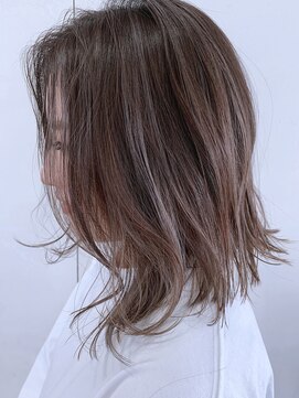 ザ カラー ラボ(THE COLOR LABO) ハイライトオンカラー　バレイヤージュ　グレージュ