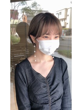 ヘアメイク シュシュ(Hair make chou chou) シースルーバングショート奈良大和八木