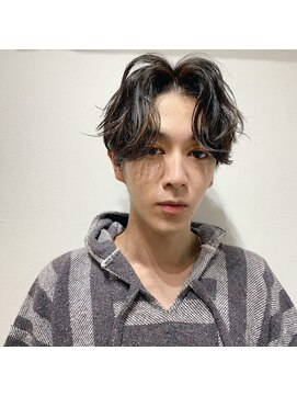 ラナ 渋谷(Lana) 韓国マッシュセンターパートニュアンスマッシュサイドパート渋谷