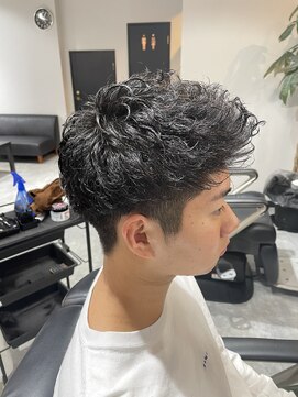 ボルド(MEN'S HAIR SALON BORDO) ジェットモヒカン×パーマ