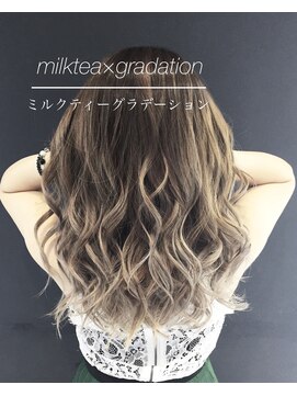 バトー(bAteAu) ブラウン、ハイライト、インナー、グラデーション、エクステ