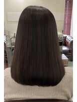 サウンドヘアデザイン(sound hair design) ツヤのあるまとまるミディアムヘア