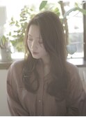 骨格ストレート/ゆる巻きエアリーロング/20代30代40代