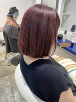 ナルヘアー 越谷(Nalu hair)&nbsp;白髪ぼかし/インナーカラー/大人かわいいヘア