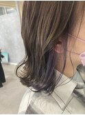 透明感パープル