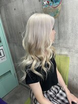 インク 渋谷(INK.)&nbsp;抜きっぱなしホワイトブロンド