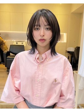 コート 表参道(Cote) 【コート前田賢太】レイヤーミディアム チョコレートカラー♪