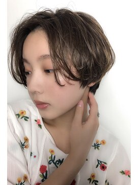 アン 登戸(un) 骨格補正ショート「登戸/髪質改善オージュア」