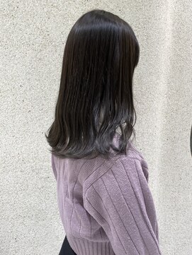 マイル 渋谷(mile) ダークグレージュ/髪質改善/透明感カラー