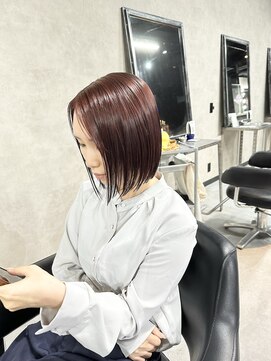 キッススワン(KISS SWAN) 【札幌美容室】"2025春流行カラー"長持ちピンクブラウン