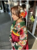 着物ヘア＊大人かわいいヘアアレンジ20代30代40代☆【Pink】