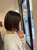 フェイバー 警固店(FAVOR)&nbsp;【FAVORチーフ】切りっぱなしボブ　パーソナルカラー診断
