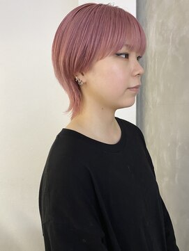 ソイ コンク 下北沢(soi conc) コーラルピンク_マッシュウルフ_下北沢