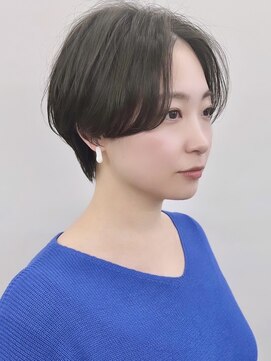 ノウル 中野(NoWL) ボブショート中野グレージュハイライトケアブリーチイルミナ