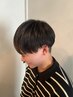 梅雨を乗り切る◎【仲村指名】メンズカット＋縮毛矯正￥14000
