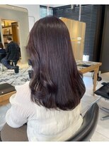 ガリカ 渋谷(Gallica)&nbsp;【mami】大人ゆるふわラベンダーココアブリーチなしダブルカラー