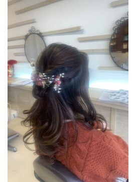 プルーフアンテナ(PROOF ANTENNA) ハーフアップ着付けメイク