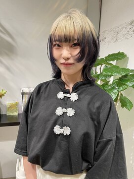 クリアーオブヘアー 栄南店(CLEAR of hair) ウルフ×ルーツカラー