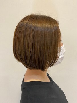 ユウヘアー 尾張旭店(U Hair) 【UHair】大人可愛い★丸みボブ/30代40代50代