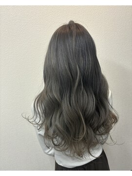 シン(SHIN) longstyle×gray ash