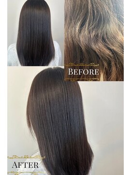 チェルモ 桜木町(CHELUMO) 大きなうねりもしっかりストレート縮毛矯正