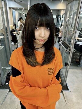 アリートウキョウ(ALLY TOKYO) レイヤーカットミディアムウルフロングウルフカット姫カット