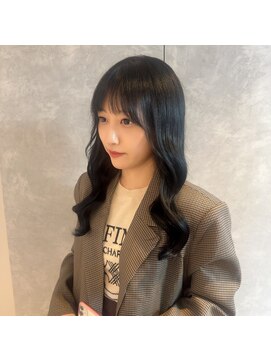 ガルボヘアー 名古屋栄店(garbo hair) 黒髪ロング10代20代プルエクステ名古屋清楚スタイル