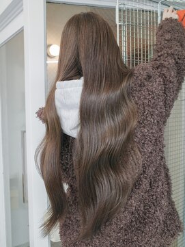 カシェル(cashel) ブリーチなしブラウン韓国艶髪ベージュオリーブ透明感