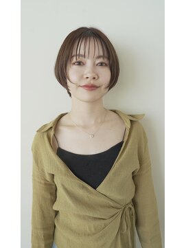 ビュートリアム 七里ヶ浜(BEAUTRIUM) こなれ大人ショートボブ