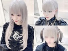 VOGUEで叶うホワイトカラー&派手髪デザイン☆