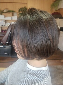 ローカス 花小金井南口店(LOCUS) ☆ ボブ前髪かきあげ風 ☆